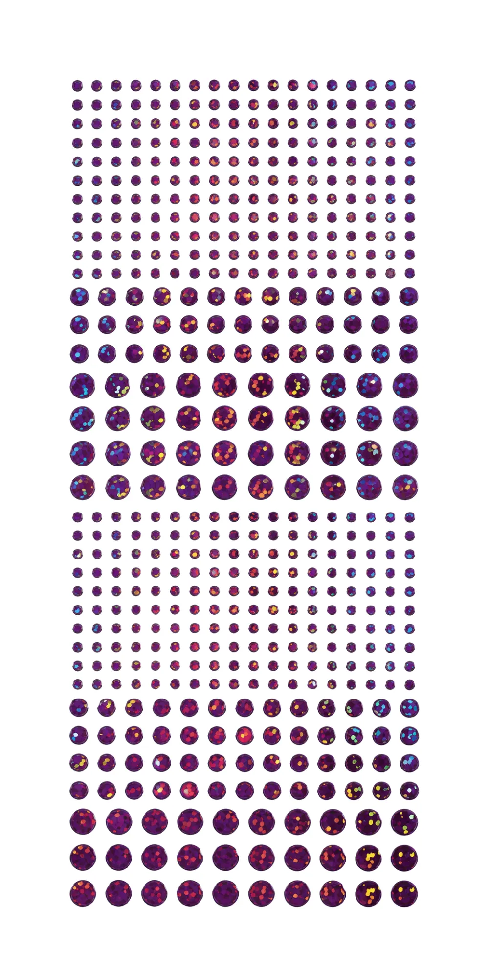 Purple Jewel Dazzles™ Stickers